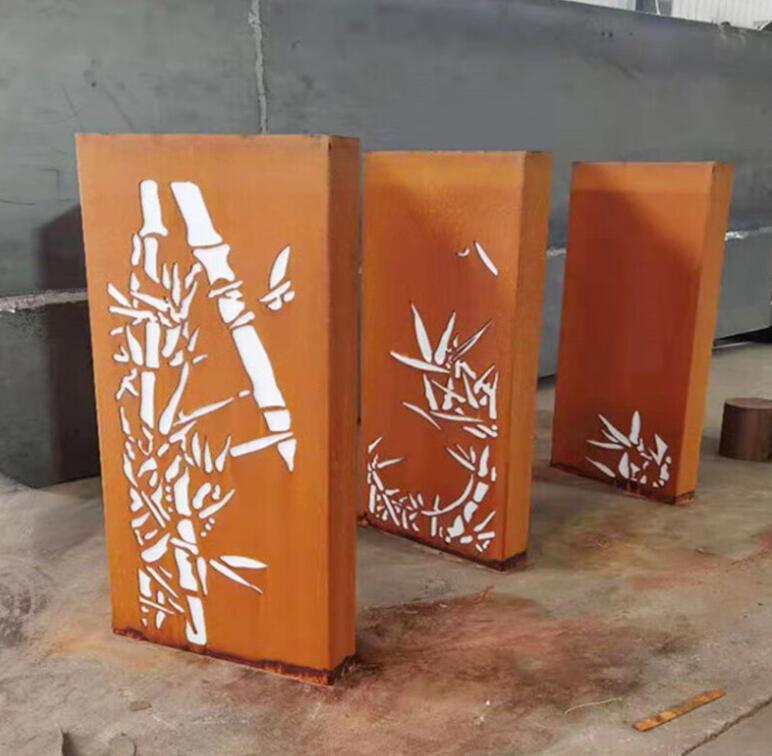 琼海锈钢板灯箱